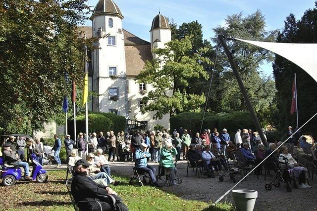 Im Schlosspark in Bad Sckingen gab’s das letzte Promenadenkonzert