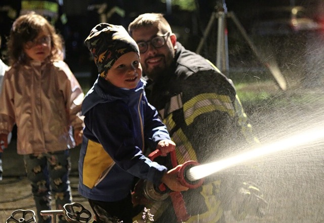 Neue Mitglieder mchte die Feuerwehr A...aagen mit der offenen bung gewinnen.   | Foto: Katharina Kubon