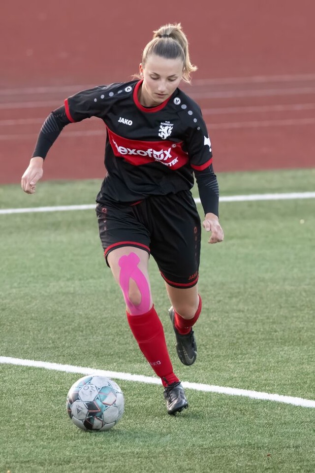 Nadine Gfrrer verlor mit dem TuS Bonndorf 1:3 bei der SG Hochrhein-Geilingen.  | Foto: Wolfgang Scheu