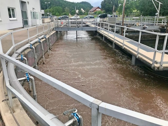 Die Klranlage in  Kandern-Hammerstein  | Foto: Jutta Schtz