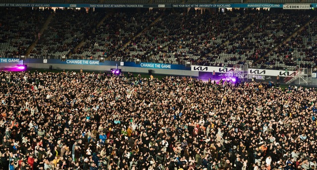 Im Eden Park Stadion in Auckland wurde...-Ritual auf. <Bildquelle></Bildquelle>  | Foto: - (dpa)