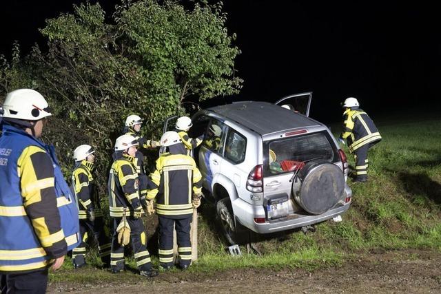 Mllheimer Feuerwehr rettet verunglckten Jger