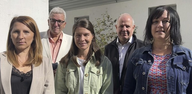 Iryna Schneider (von links), Gnter Sc...ema Armut strker in den Fokus rcken.  | Foto: Franziska Zeller