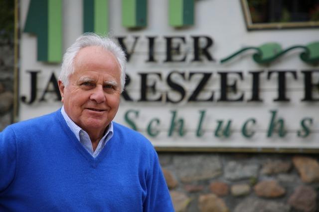 Hotelier Helmut Schweimler hatte berall seine Finger im Spiel