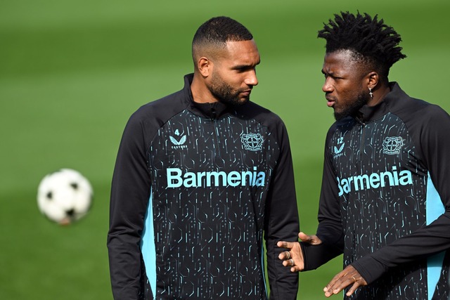 Jonathan Tah Abschlusstraining vor dem Champions-League-Spiel  | Foto: Federico Gambarini/dpa