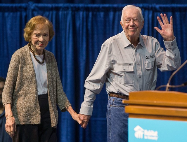 Rosalynn Carter starb vor knapp einem Jahr im Alter von 96 Jahren. (Archivbild)  | Foto: Robert Franklin/South Bend Tribune/dpa