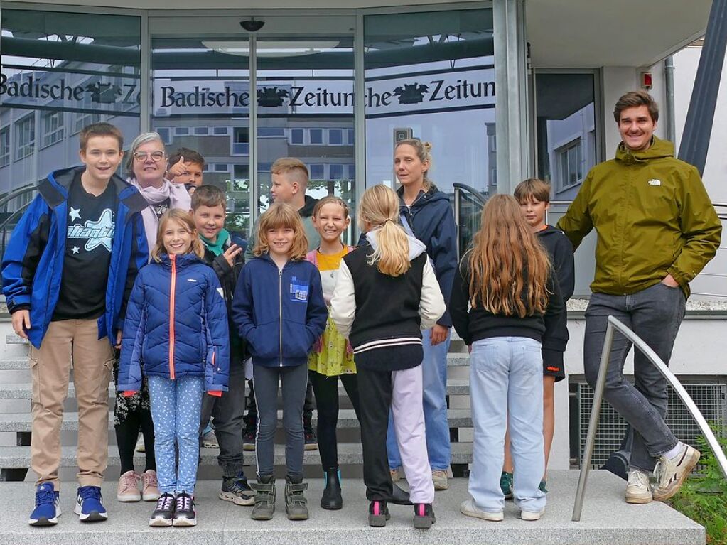 Klasse 3/4 des SBBZ Mooswaldschule Freiburg