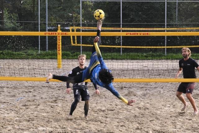 Deutsche Footvolley-Spitze zeigt beim Ranglisten-Turnier in Freiburg ihr Knnen