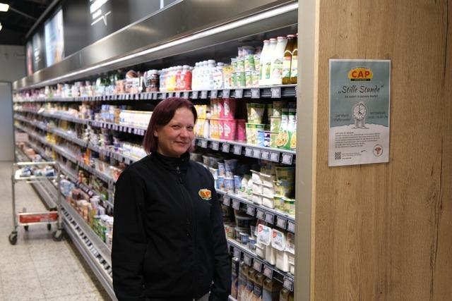 Wie die stille Stunde in einem inklusiven Supermarkt in Pfaffenweiler ankommt