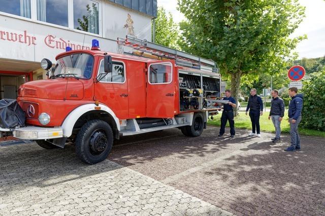 Feuerwehr-Oldie aus Endingen soll knftig beim Brandschutz in der Ostukraine helfen