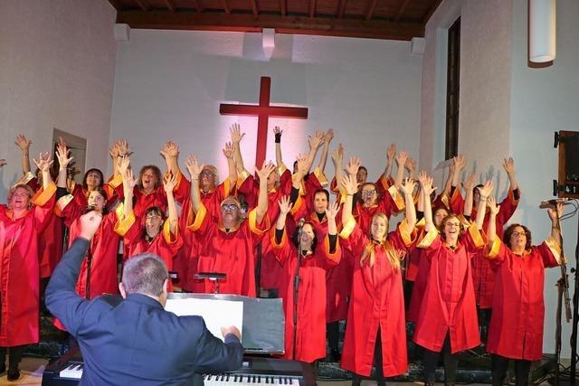 Starkes Gospelkonzert in Bonndorf mit lebensfrohen und wehmtigen Tnen