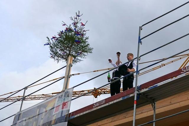 Die Bergwacht Schwarzwald hat fr ihren Bau am Feldberg nur sieben Monate