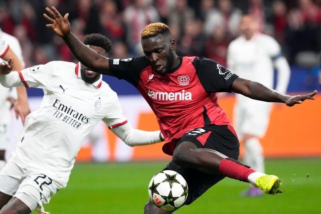 Leverkusen in Königsklasse mit nächstem Sieg dank Boniface