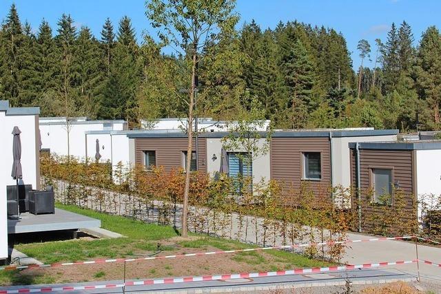 Tiny-House-Siedlung: Auftakt der Ferienhuser in Lffingen ist gelungen