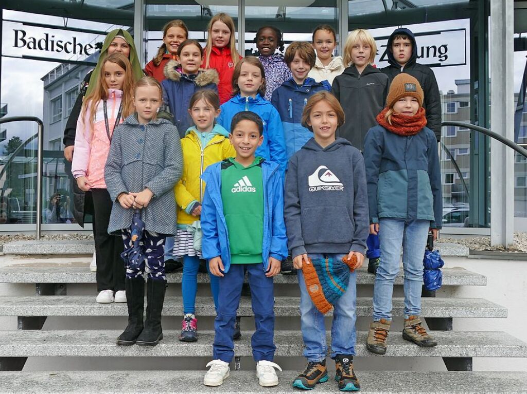 Klasse 4a der Hebelschule Freiburg