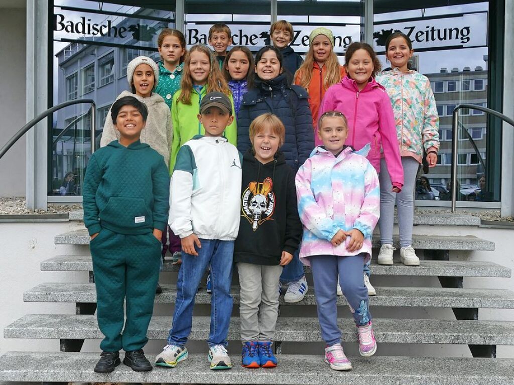 Klasse 4b der Hebelschule Freiburg