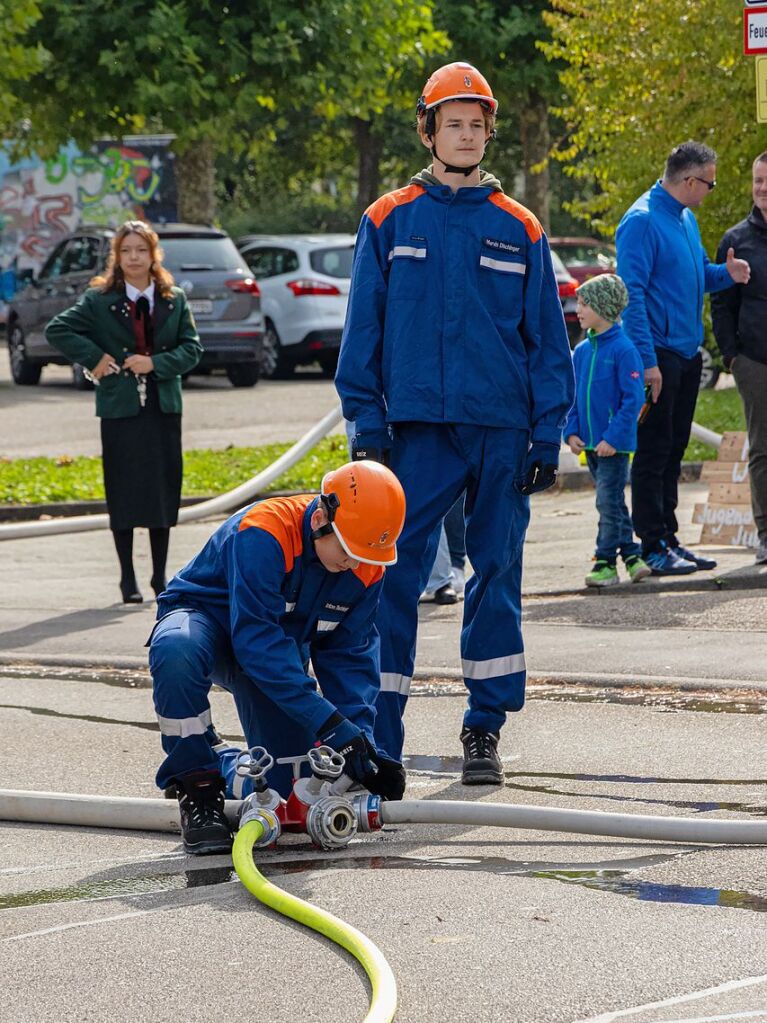 Voller Krpereinsatz, Musik und leckeres Essen: Am 28. und 29. September 2024 feierte die Jugendfeuerwehr mit einem groen Fest ihr 50-jhriges Jubilum.