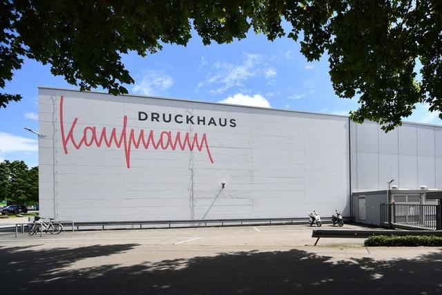 Das Druckhaus Kaufmann in Lahr baut 36 Arbeitspltze ab