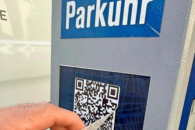 Warnung der Polizei: Datenklau ber QR-Codes an Basler Parkuhren