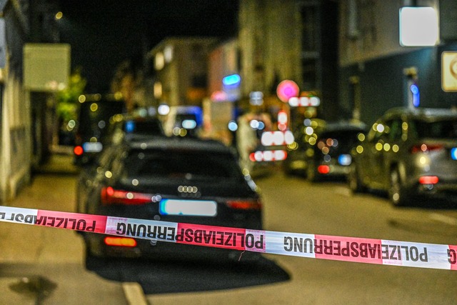 Die Hintergr&uuml;nde zu den Sch&uuml;...ren in der Nacht zun&auml;chst unklar.  | Foto: Marius Bulling/dpa