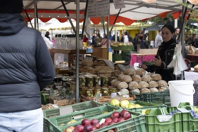 Neuenburg prsentiert sich beim Kartoffelmarkt einmal mehr als interessante Einkaufsstadt