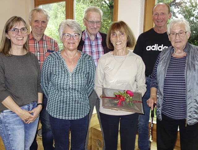 Sonja Dielin, Bernhard Hug, Helga Str...meinsam mit weiteren Helfern mglich.   | Foto: Gudrun Gehr