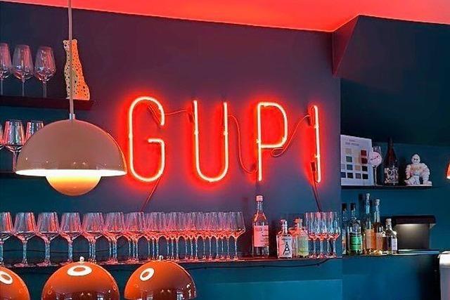 Caf Gupi in Weil am Rhein: Trffel im Martini-Glas und feine Weine