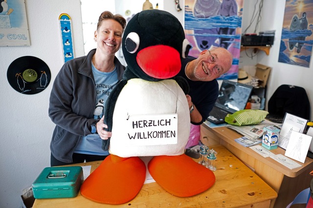 Birgit Berends und Stefan Kirchhoff haben das Museum 15 Jahre lang geleitet.  | Foto: Sina Schuldt/dpa