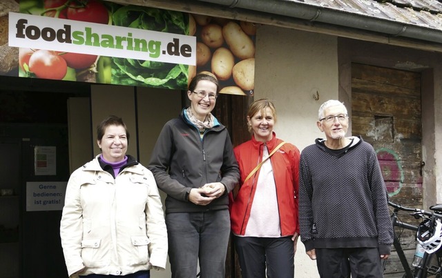 Mehr Platz fr gerettete Lebensmittel:...er als &#8222;Fairteiler&#8220; dient.  | Foto: Martina David-Wenk