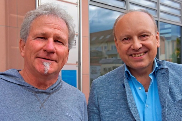 Gert Poleski (rechts) und sein Nachfolger Dirk Imkamp  | Foto: Andrea Steinhart