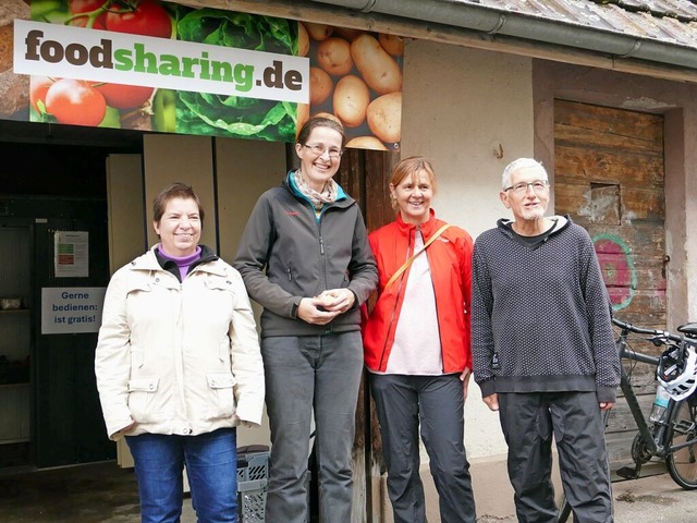 Mehr Platz fr gerettete Lebensmittel:...er als &#8222;Fairteiler&#8220; dient.  | Foto: Martina David-Wenk