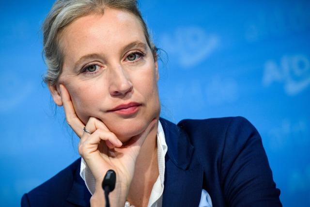 Klare Mehrheiten bei der AfD in Baden-Wrttemberg - Weidel unangefochten vorne