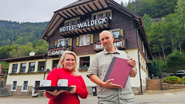 Susanne Knot und Elco Veldkamp haben d...tzen  auf herzliche Willkommenskultur.  | Foto: Gerald Nill