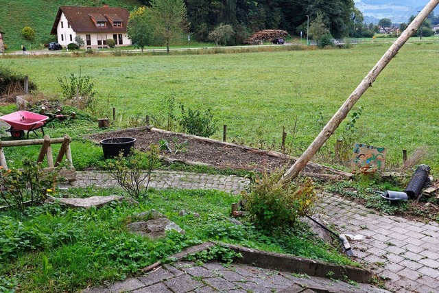 Der Schulgarten in Eschbach ist bereits im Winterschlaf.  | Foto: Hubert Gemmert