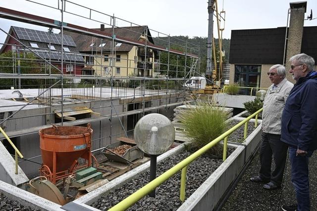 Das Mini-Kloster der Salvatorianer in Gurtweil wchst