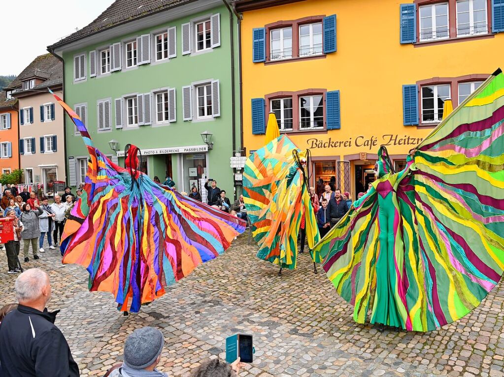 Szenen vom verkaufsoffenen Sonntag unter dem Motto 