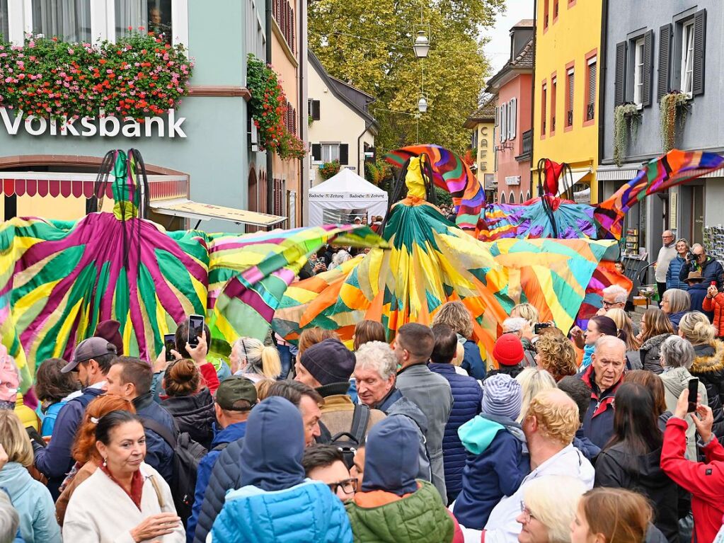 Szenen vom verkaufsoffenen Sonntag unter dem Motto 