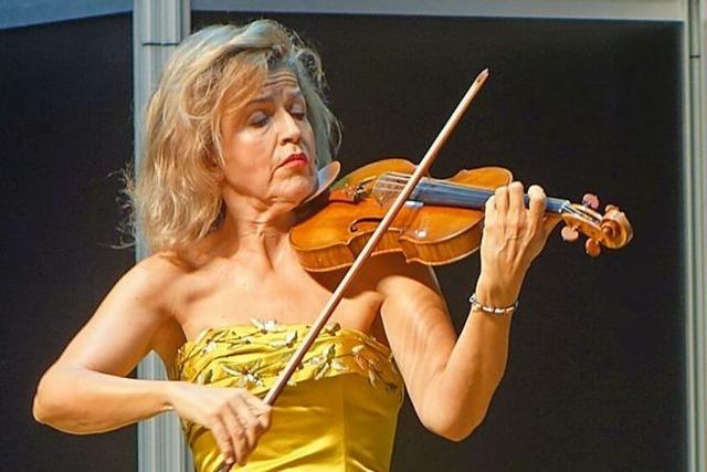 Stargeigerin Anne-Sophie Mutter sorgt in Wehr fr ein volles Haus und eine volle Spendenkasse