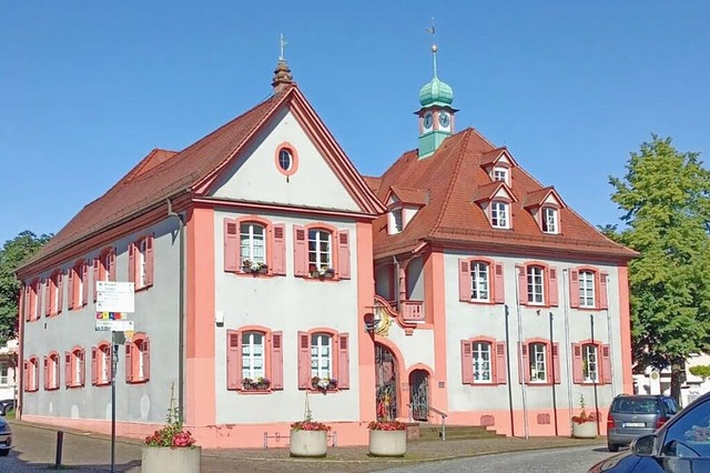 Auf dem Riegeler Rathaus soll eine Photovoltaik-Anlage errichtet werden   | Foto: Ruth Seitz