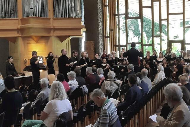 Bach-Kantate in der Vershnungskirche Waldshut