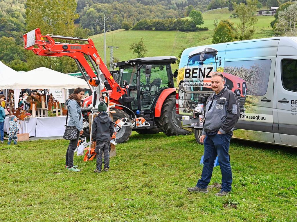 Wenn die Rinder fr die kalte Jahreszeit die hoch gelegenen Weiden verlassen, werden sie von den Menschen in Mnstertal und einem Volksfest empfangen.