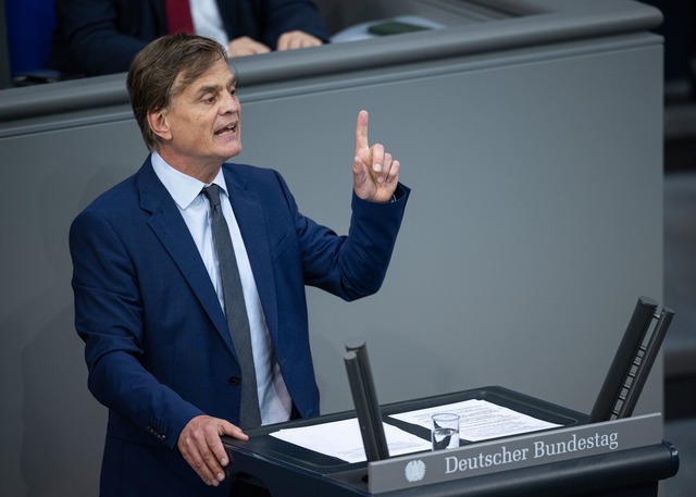 Ihm sei nicht bange, sagt Bernd Bauman...r AfD-Bundestagsfraktion. (Archivbild)  | Foto: Hannes P. Albert/dpa