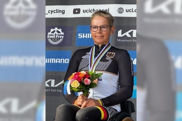 Julia Dierkesmann aus Merzhausen holt WM-Bronze im Handbiken - mit 57 Jahren