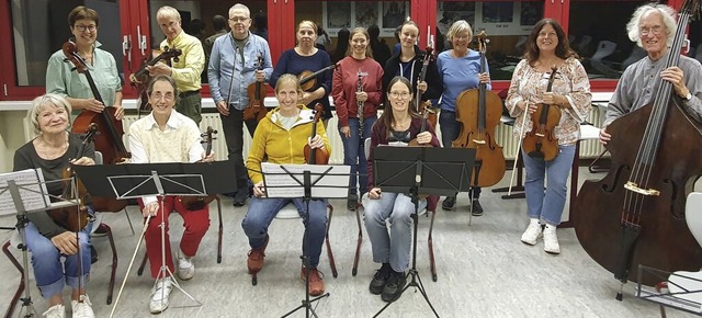 Der Orchesterverein Bad Sckingen bere...2;Konzert fr den Frieden&#8220; vor.   | Foto: Klaus Kunzmann