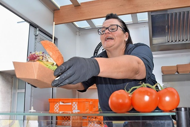 Am Sonntag gibt&#8217;s in Wehr wieder frisches Essen vom Foodtruck.   | Foto: Hildegard Siebold