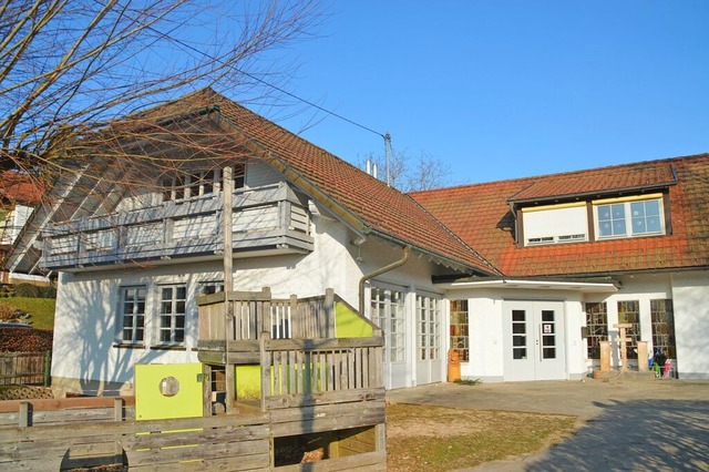 Der Kindergarten in Hasel soll ausgebaut werden.  | Foto: Edgar Steinfelder