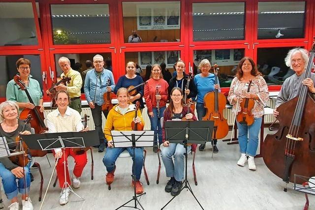 Der Orchesterverein Bad Sckingen gibt ein Konzert fr den Frieden