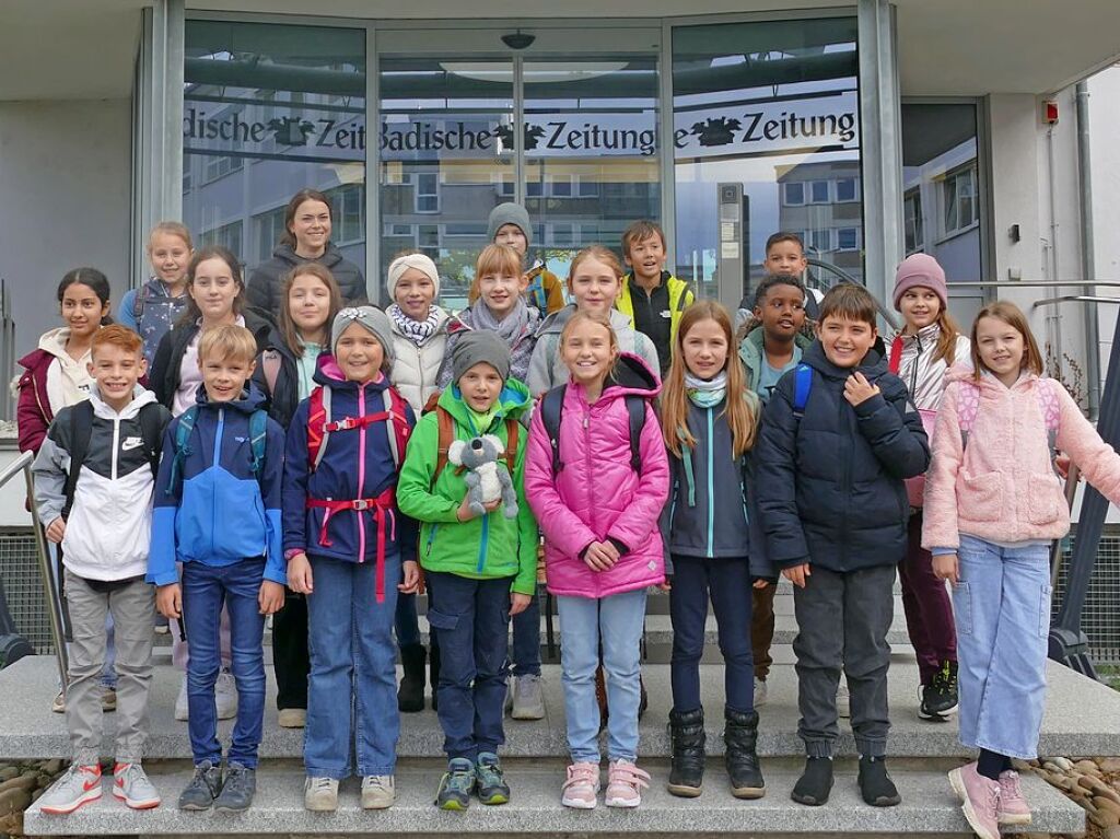 Klasse 4c der Michael-Friedrich-Wild Grundschule Mllheim