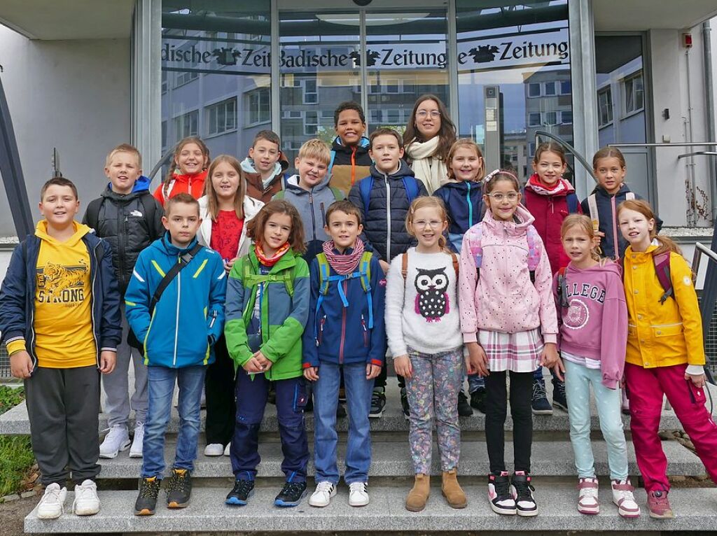 Klasse 4a der Michael-Friedrich-Wild Grundschule Mllheim