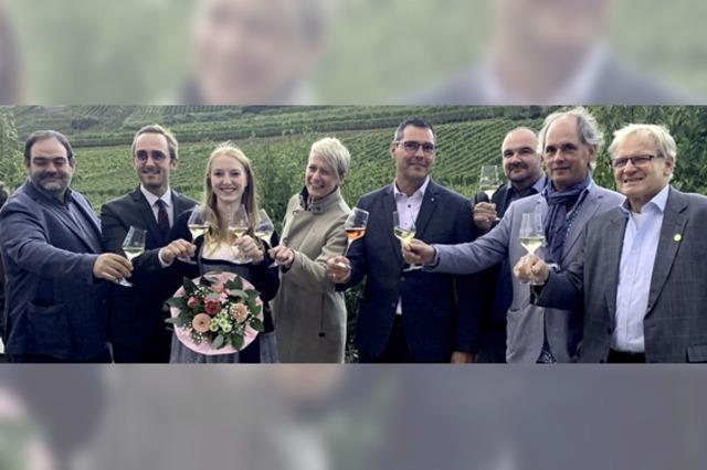 Nur die besten Tropfen fr die neue Weinprinzessin